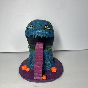 Hawthorne Village Nightmare Before Christmas Lizard House Black Light Halloween